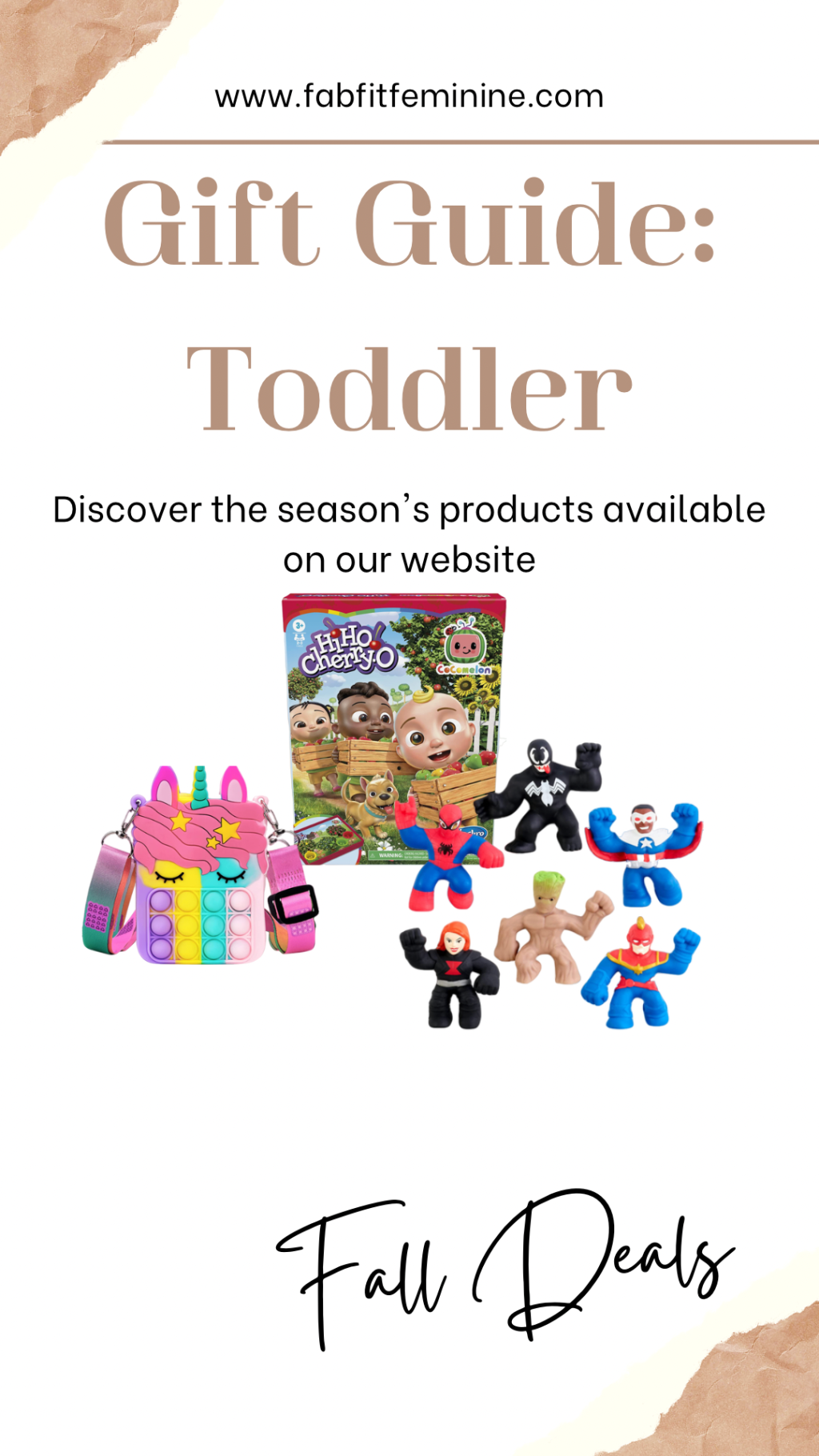 Gift Guide for that special toddler in your life 